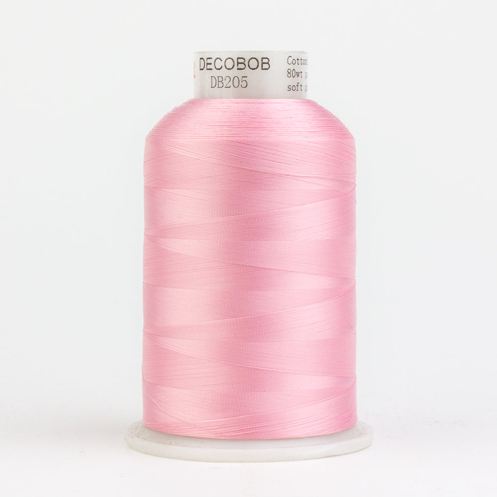 DB205 - DecoBob™ Cottonized Polyester Soft Pink Thread WonderFil