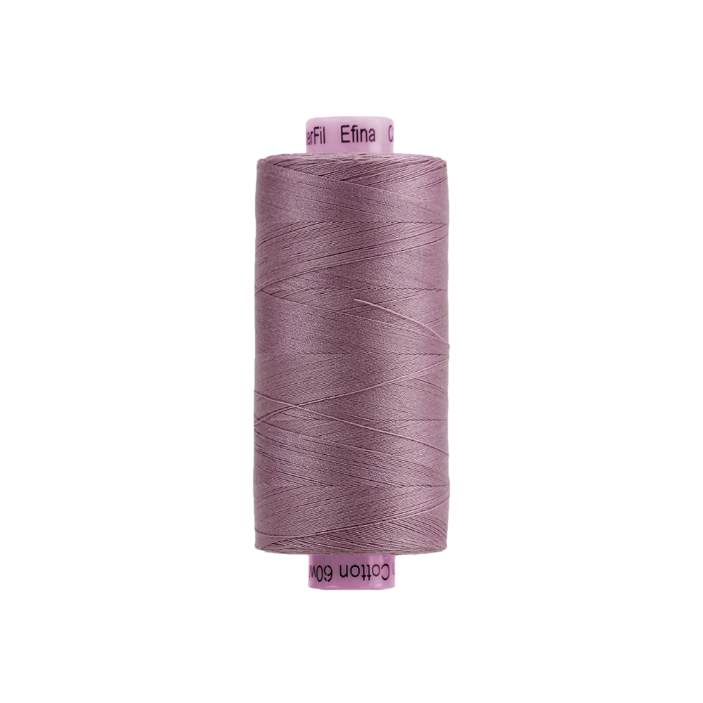 EF70 - Efina 60wt Egyptian Cotton Thread Winter Grape WonderFil