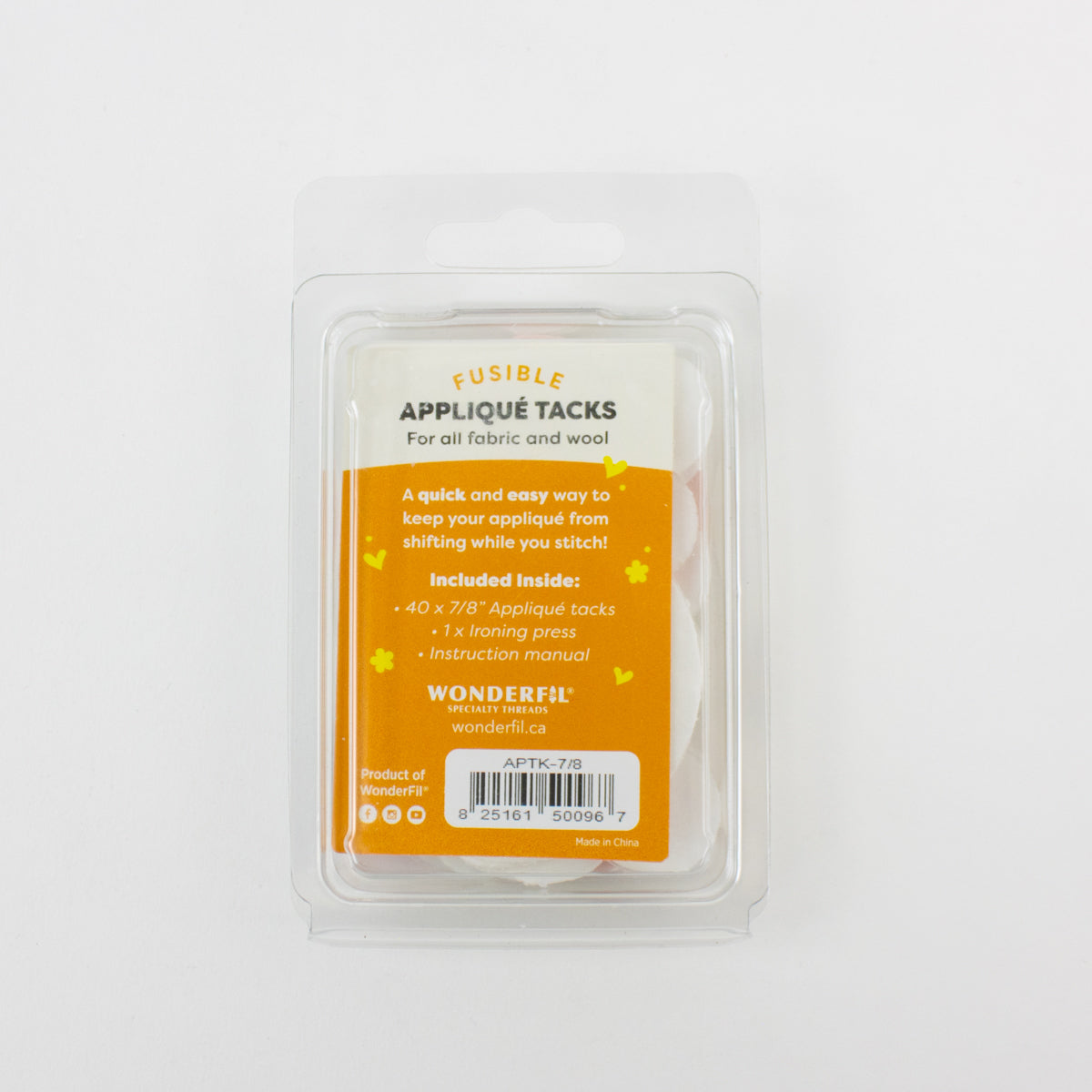 Fusible Applique Tacks WonderFil UK