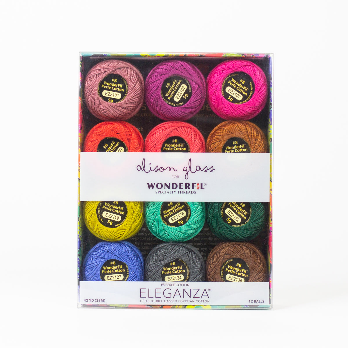 Alison Glass Eleganza Packs - Perle Cotton WonderFil Online UK