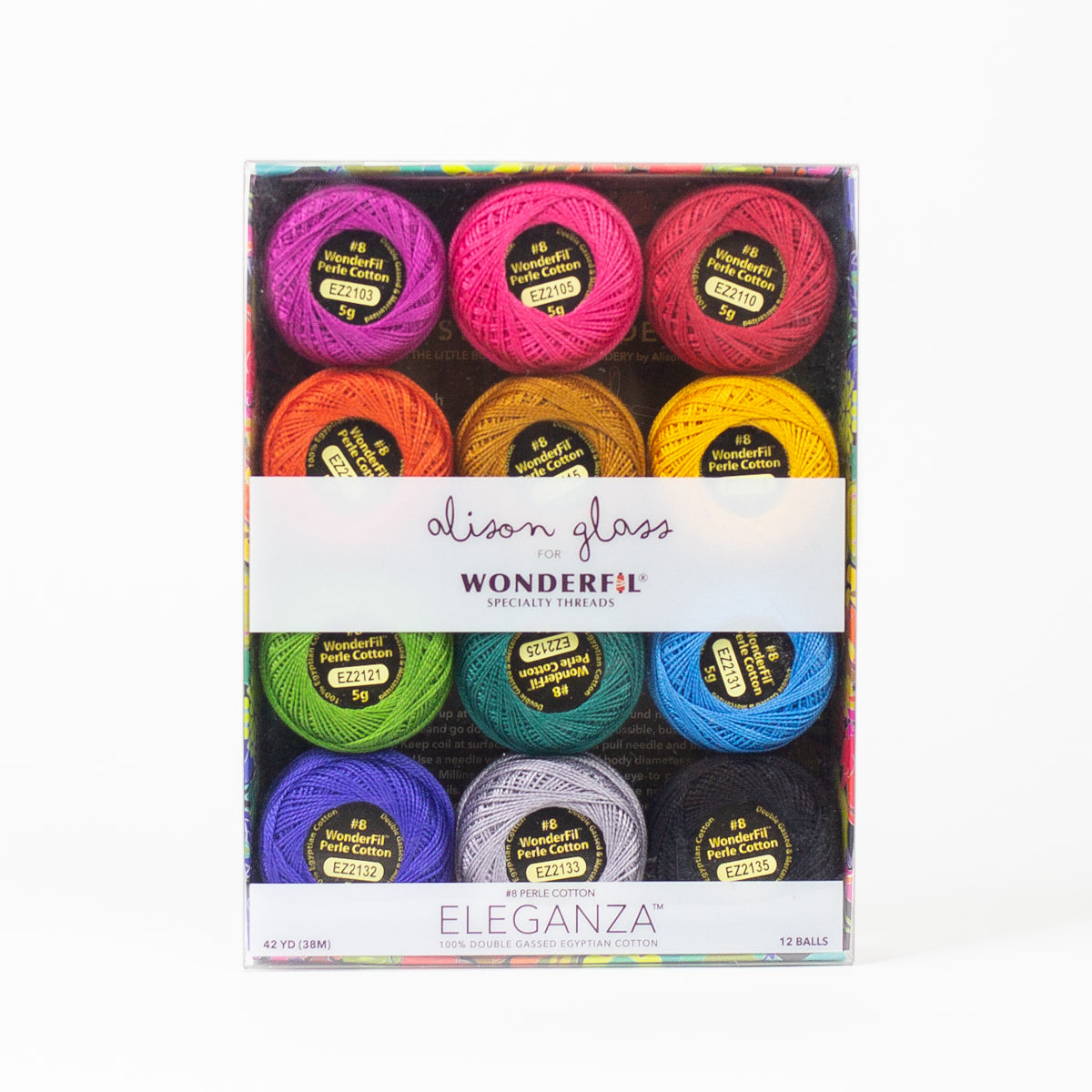 Alison Glass Eleganza Packs - Perle Cotton WonderFil Online UK