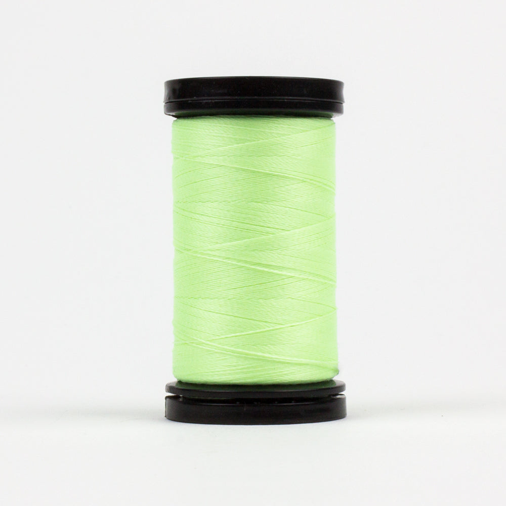 AR04 - Ahrora‚Ñ¢ 40wt Glow in the Dark Polyester Lemon Lime Thread WonderFil Online UK