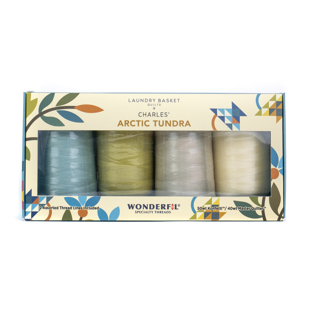 Charles Arctic Tundra by Edyta Sitar - Mixed Thread Pack WonderFil Online UK