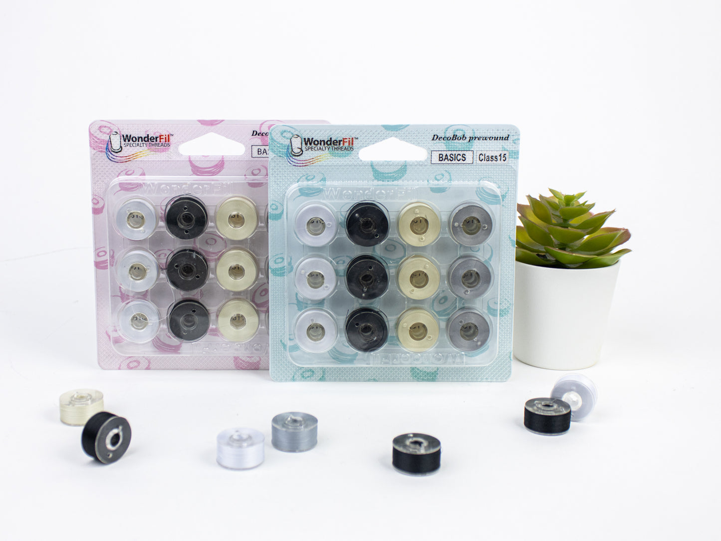 DBP - 80wt Prewound Bobbins Basics WonderFil