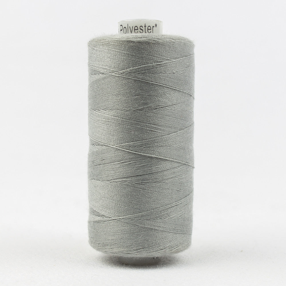 DS120 - Designer‚Ñ¢ 40wt All purpose Polyester Silver Grey Thread WonderFil