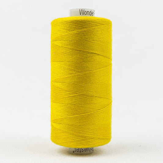 DS162 - Designer‚Ñ¢ 40wt All purpose  Polyester School Bus Yellow Thread WonderFil