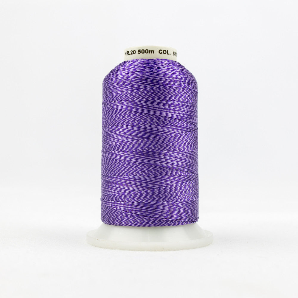 DT74 - D-Twist‚Ñ¢ 20wt Rayon Purple Thread WonderFil