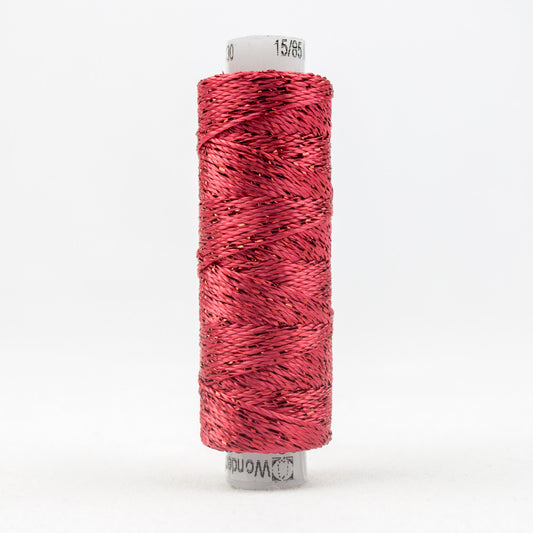 SSDZ1130 - Dazzle‚Ñ¢ 8wt Rayon and Metallic Claret Red Thread WonderFil