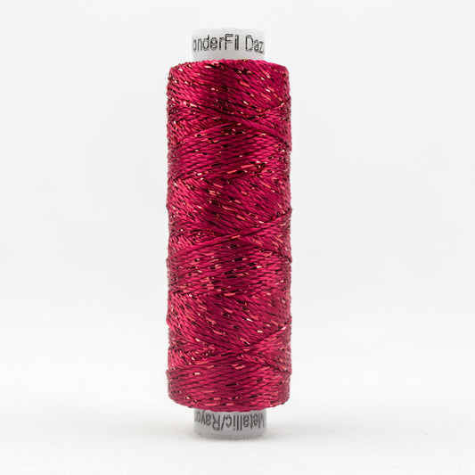 SSDZ1168 - Dazzle‚Ñ¢ 8wt Rayon Metallic Bright Rose Thread WonderFil