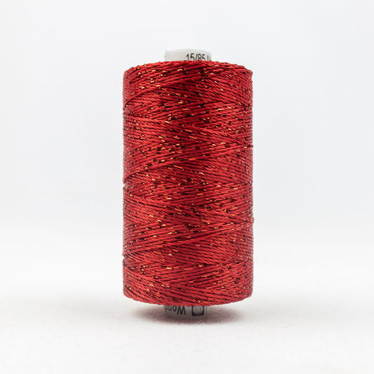 DZ1267 - Dazzle‚Ñ¢ 8wt Rayon and Metallic Tomato Red Thread WonderFil