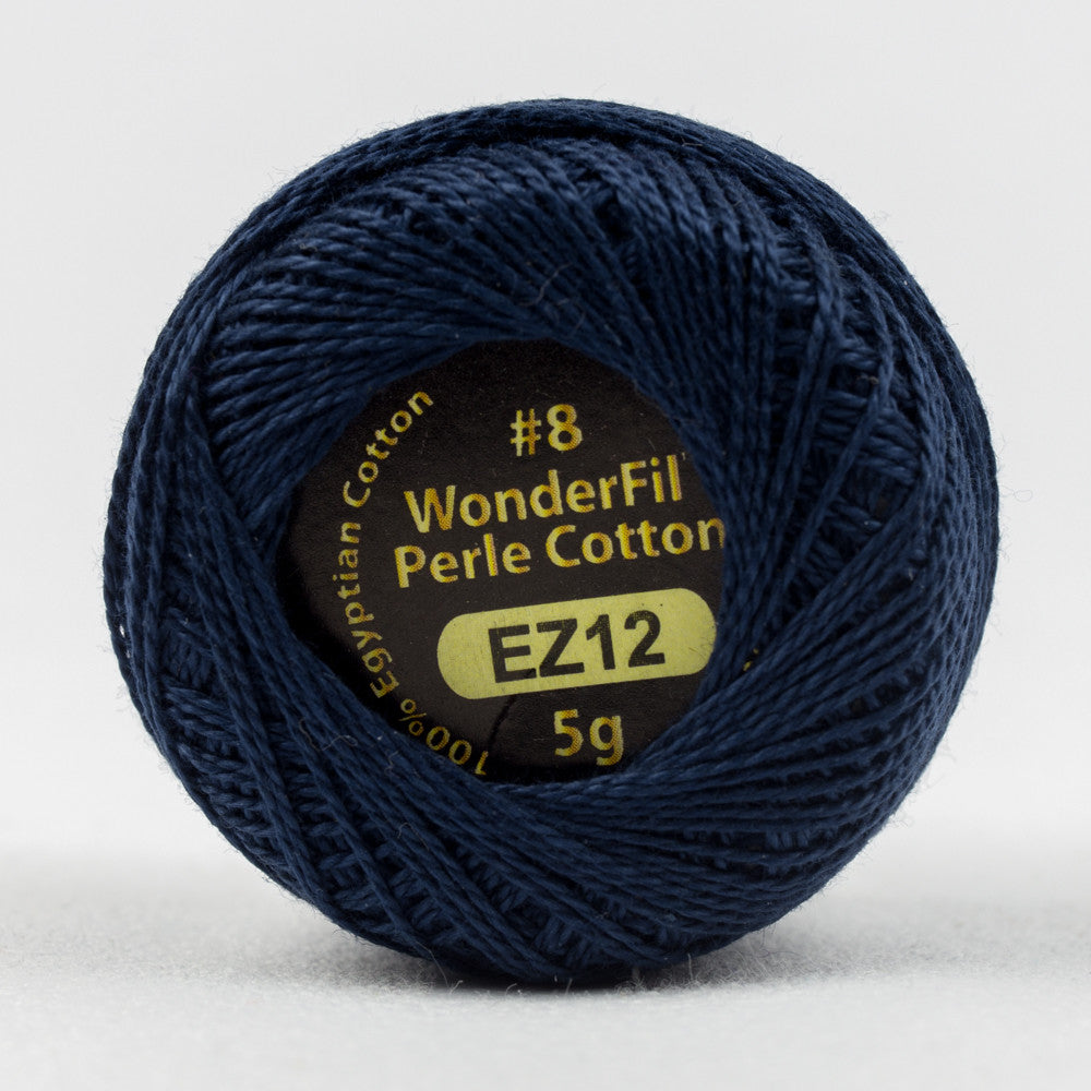 EL5G12 - Eleganza‚Ñ¢ Egyptian cotton thread Navy WonderFil