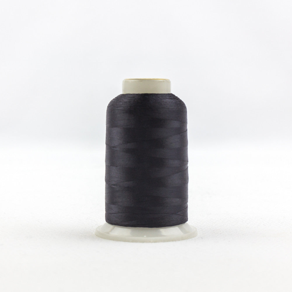 IF101 - InvisaFil™ 100wt Cottonized Polyester Black Thread WonderFil
