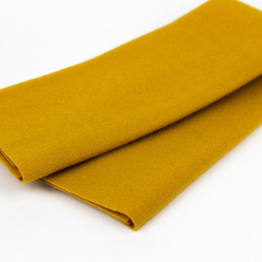 LN35 - Merino Wool Fabric Old Gold WonderFil