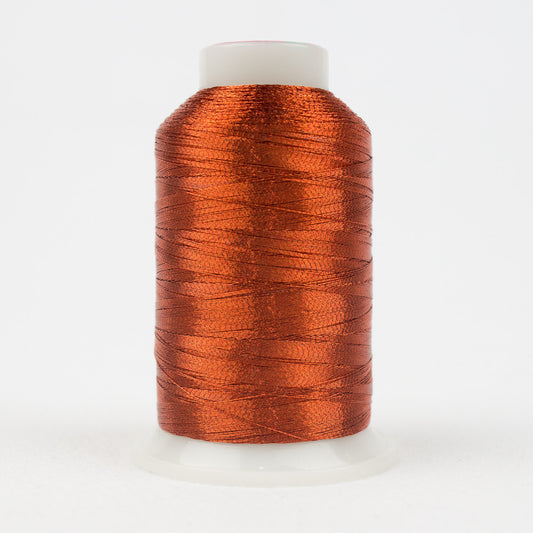 MT7714 - Spotlite‚Ñ¢ 40wt Metallic Rust Thread WonderFil