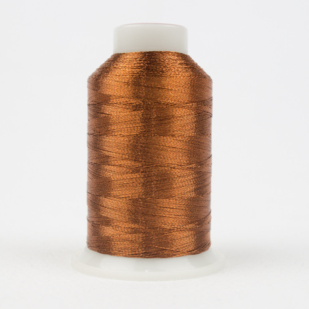 MT7722 - Spotlite‚Ñ¢ 40wt Metallic Deep Copper Thread WonderFil