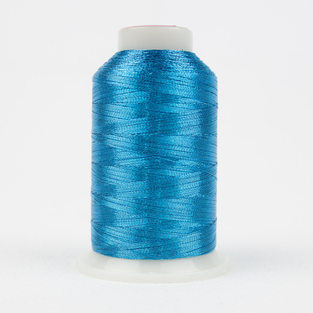 MT8849 - Spotlite‚Ñ¢ 40wt Metallic Aqua Thread WonderFil
