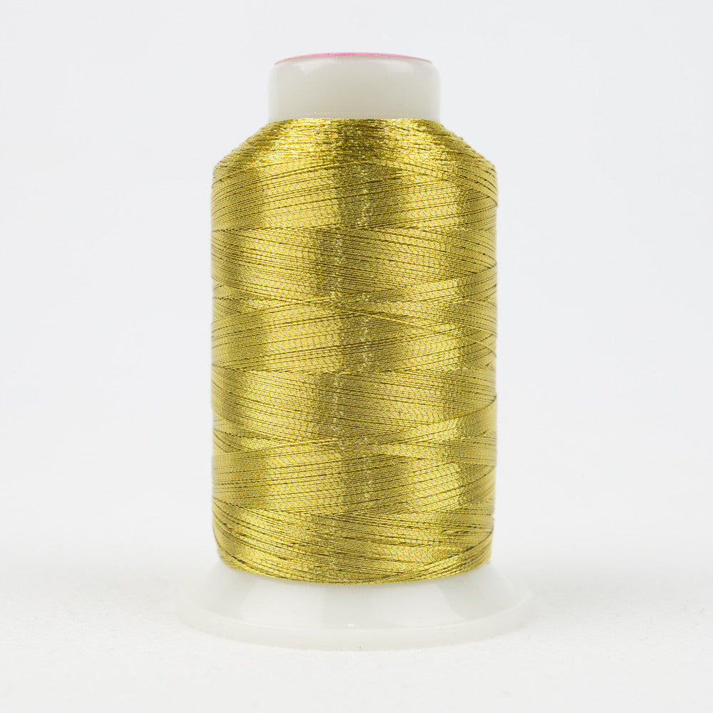 MT888 - Spotlite‚Ñ¢ 40wt Metallic Gold Thread WonderFil