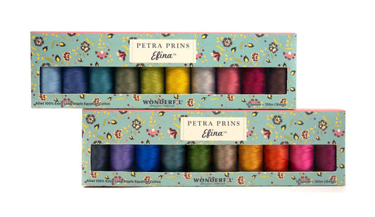 Petra Prins Efina Packs - Egyptian Cotton Threads WonderFil Online UK 