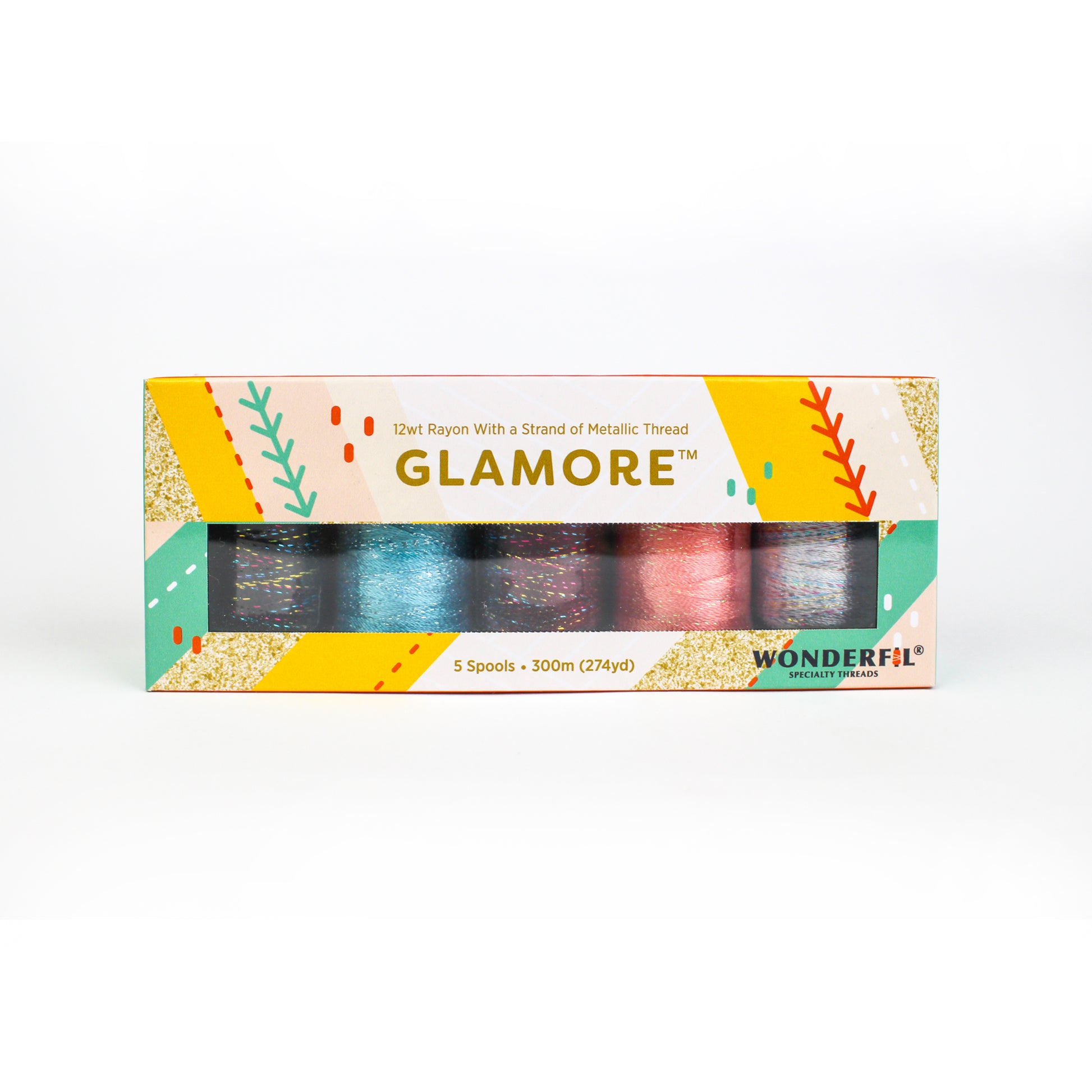 GlaMore™ 12wt Rayon and Metallic Packs WonderFil Online UK