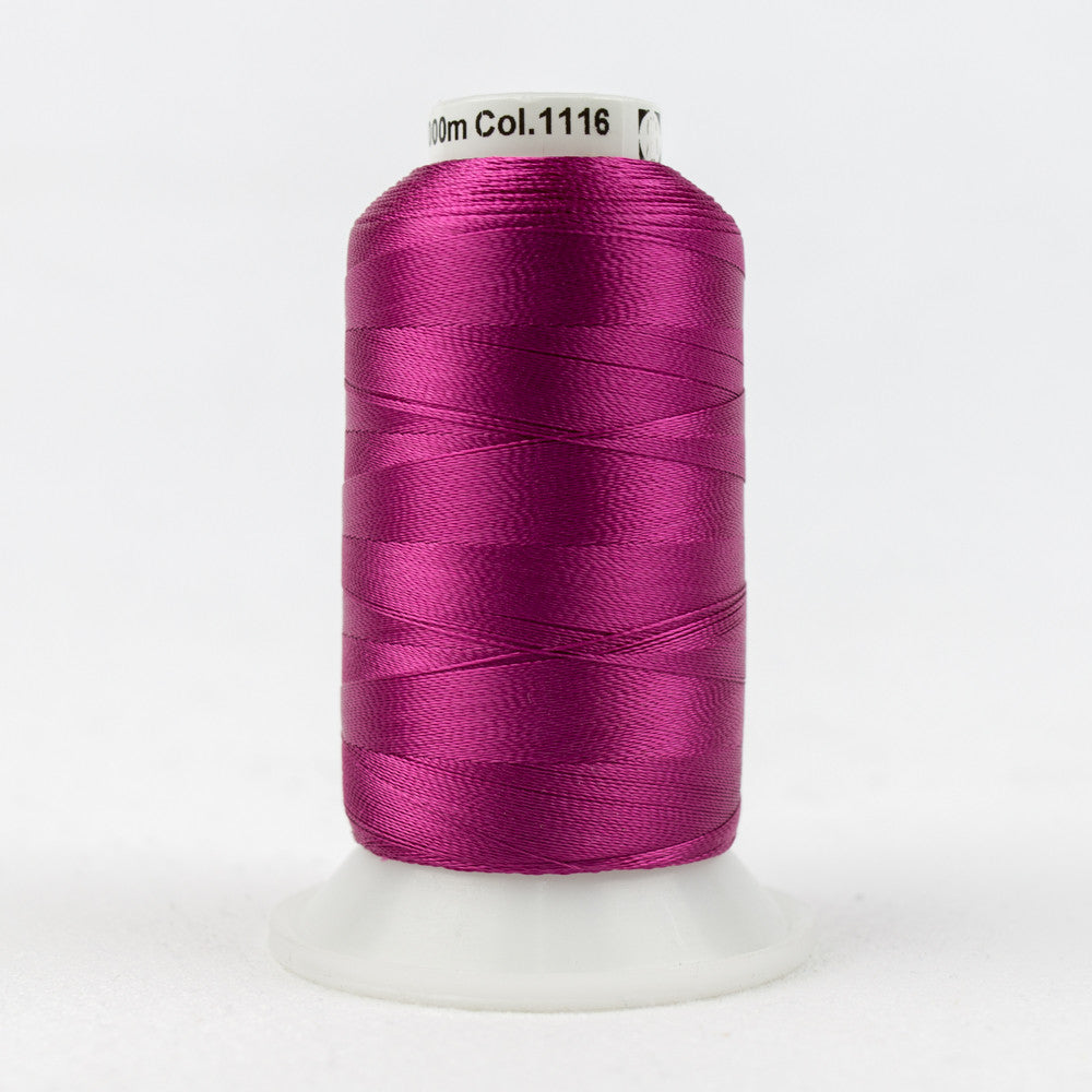 R1116 - Splendor‚Ñ¢ 40wt Rayon Fuchsia Red Thread WonderFil