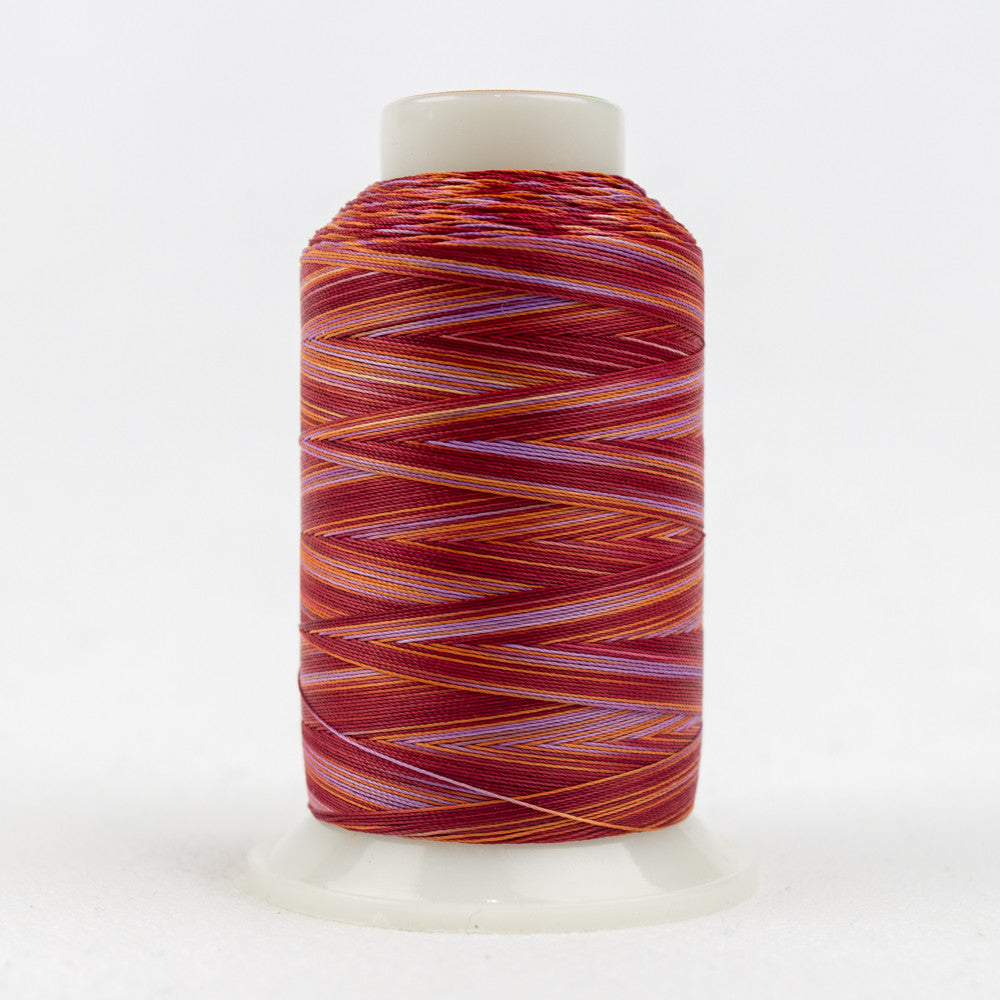 SCM30 - Silco‚Ñ¢ 35wt Cotton Purple Orange Red Thread WonderFil