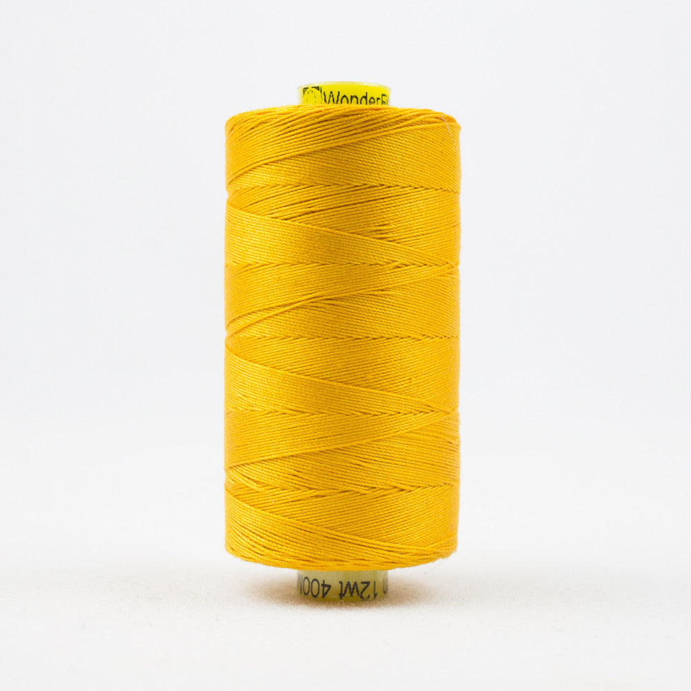 SP03 - Spagetti™ 12wt Egyptian Cotton Golden Yellow Thread WonderFil