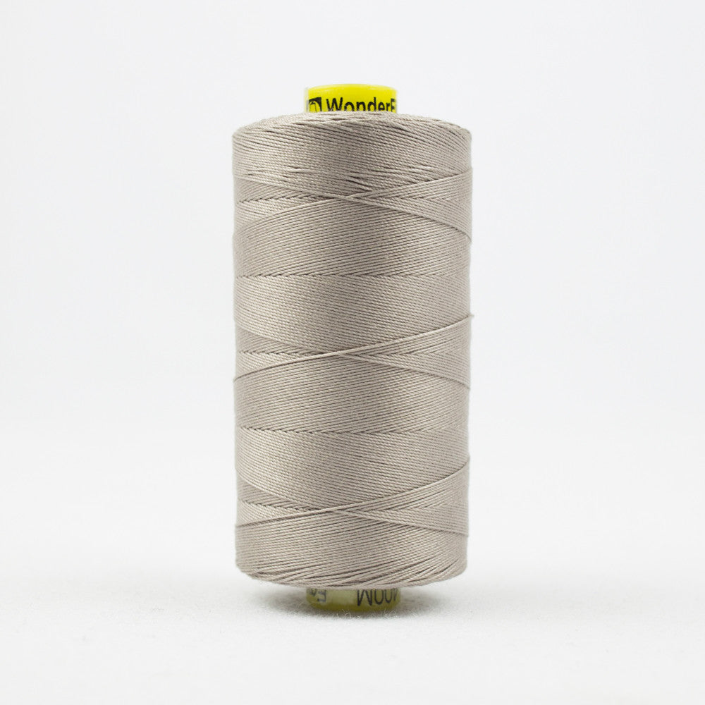 SP18 - Spagetti™ 12wt Egyptian Cotton Light Taupe Grey Thread WonderFil