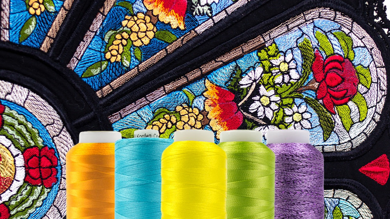 Machine Embroidary Thread Choosing the Best Machine Embroidery Thread | WonderFil UK