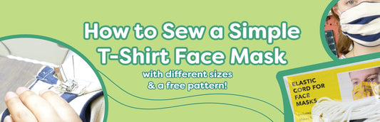How to Sew a Simple T-Shirt Face Mask