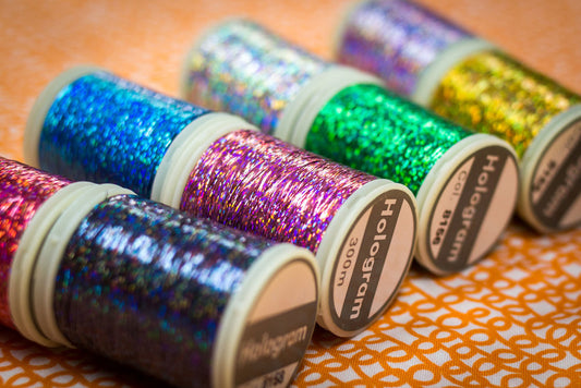 Hologram™ Slitted Polyester Thread