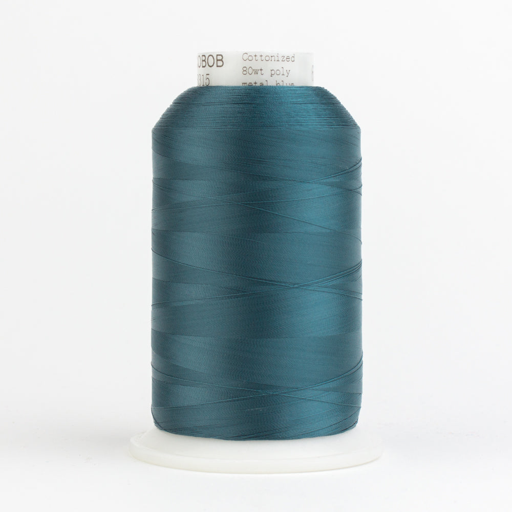 DB315 - DecoBob™ Cottonized Polyester Metal Blue Thread WonderFil