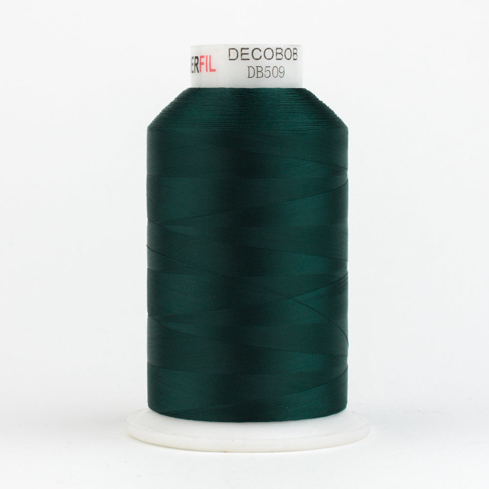 DB509 - DecoBob™ Cottonized Polyester Dark Green Thread WonderFil
