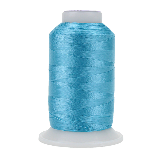 B716 - DecoBob™ Cottonized Polyester Bright Turquoise Thread WonderFil