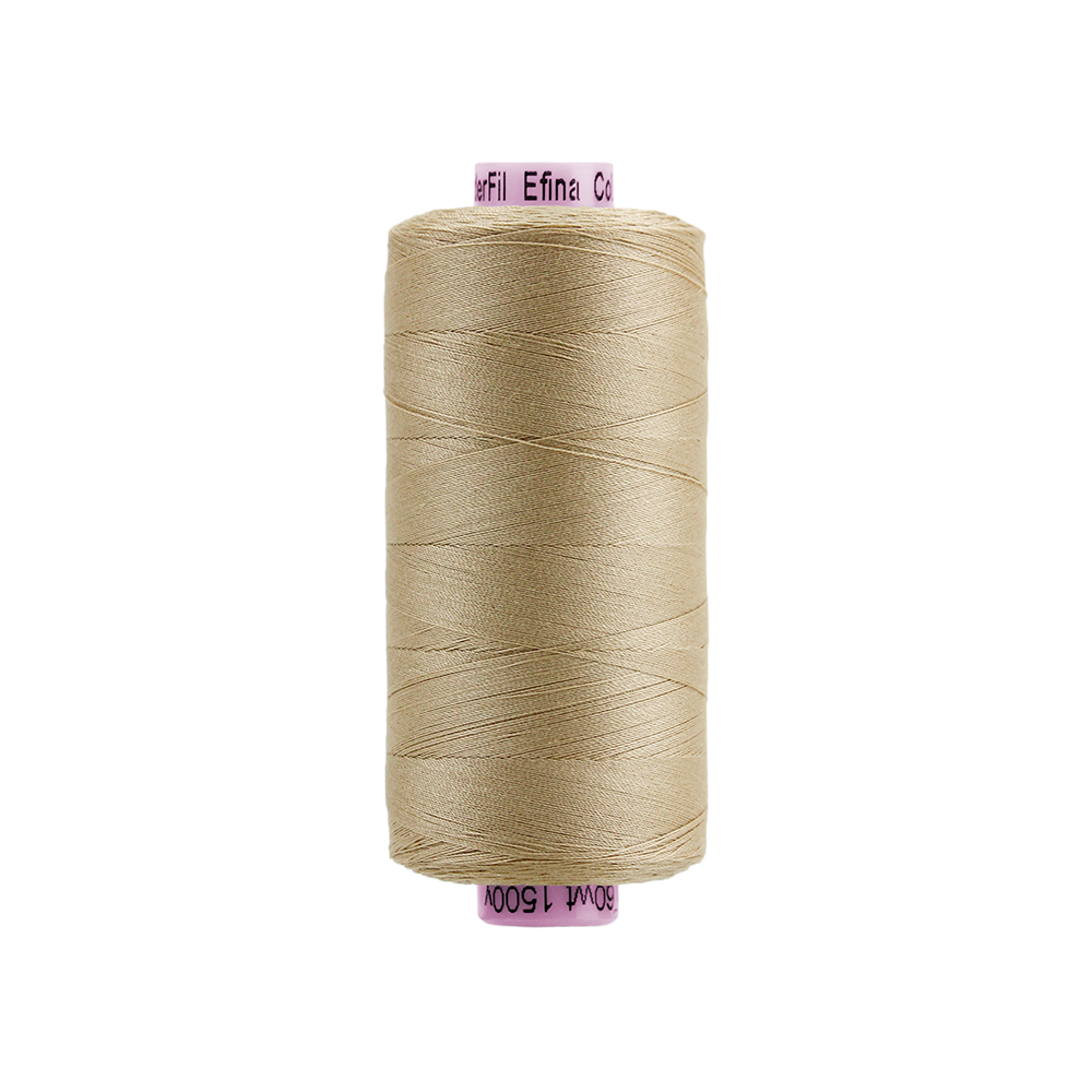 EFS02 - Efina 60wt Egyptian Cotton Thread Latte WonderFil