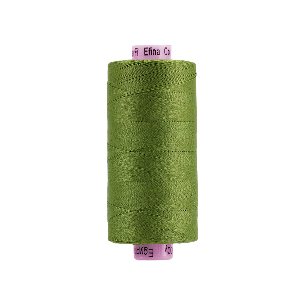 EFS12 - Efina 60wt Egyptian Cotton Thread Avocado WonderFil