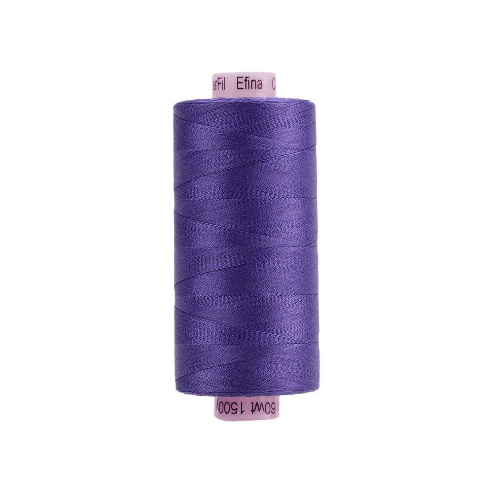 EFS40 - Efina 60wt Egyptian Cotton Thread Blue Iris WonderFil
