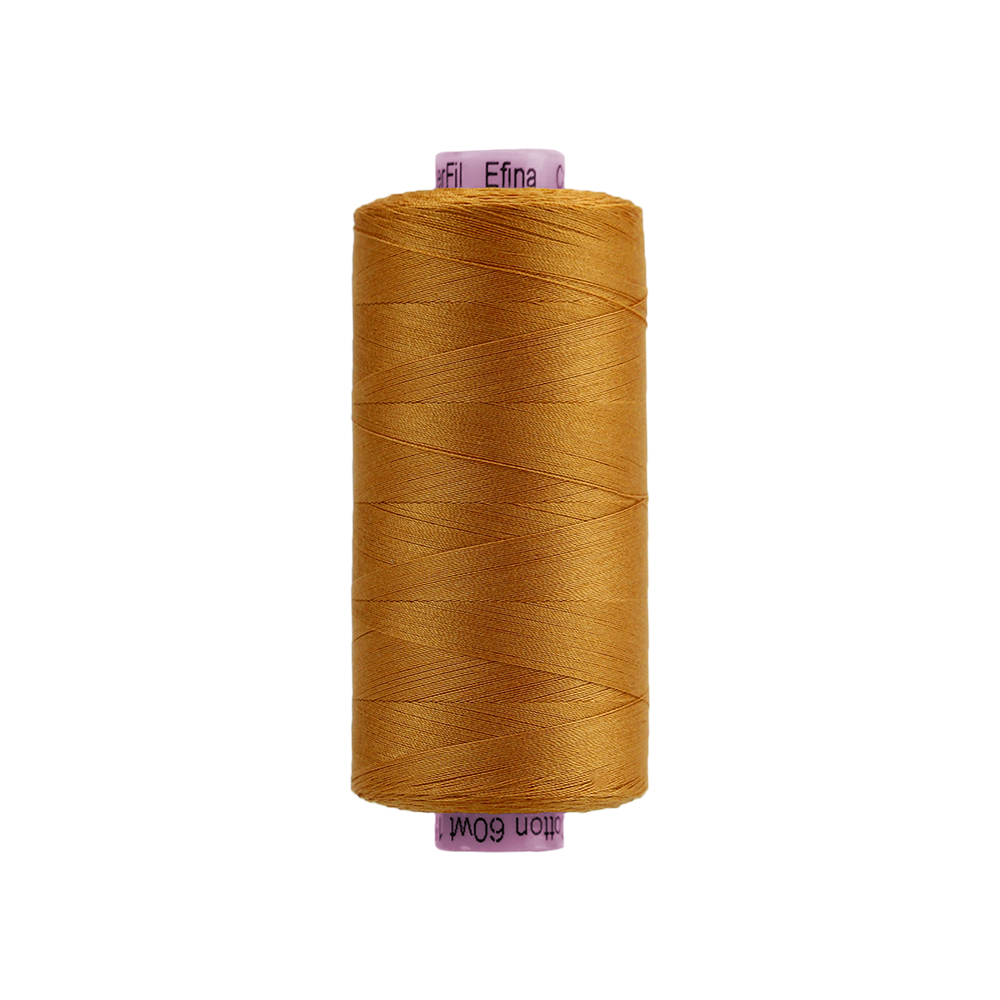 EFS46 - Efina 60wt Egyptian Cotton Thread Mango WonderFil
