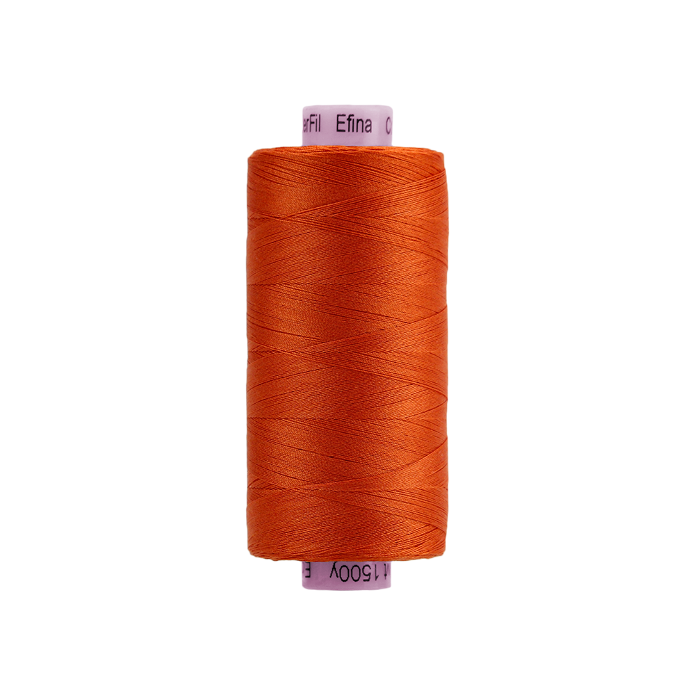 EFS47 - Efina 60wt Egyptian Cotton Thread Pumpkin WonderFil