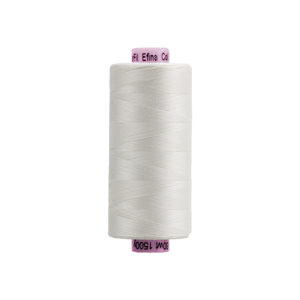 EFS50 - Efina 60wt Egyptian Cotton Thread Parchment WonderFil