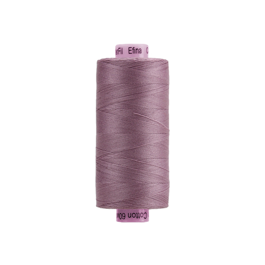 EF70 - Efina 60wt Egyptian Cotton Thread Winter Grape WonderFil