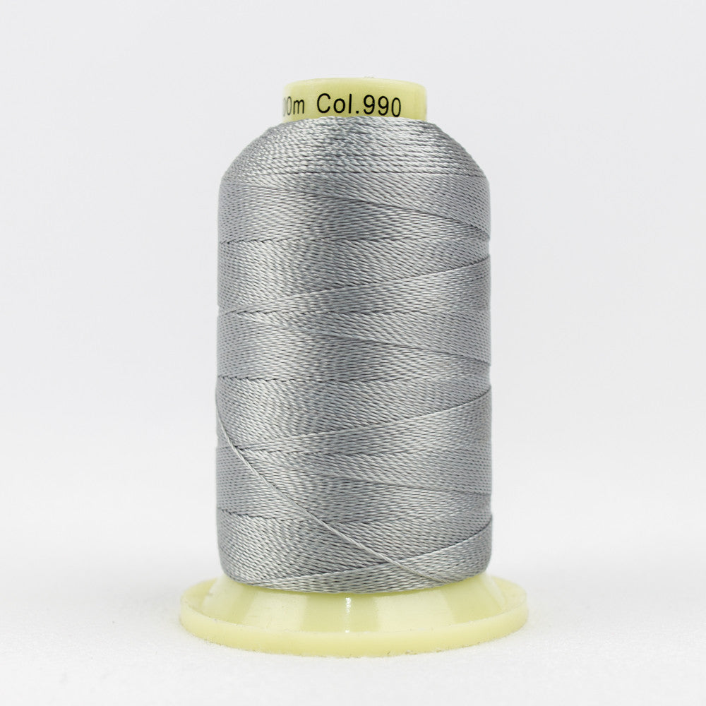 AC990 - Accent‚Ñ¢ 12wt Rayon Light Grey Thread WonderFil