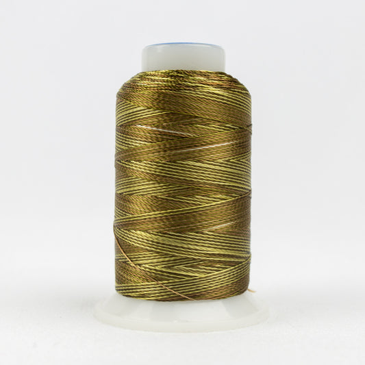 ACM06 - Accent‚Ñ¢ 12wt Rayon Yellow Green Brown Thread WonderFil