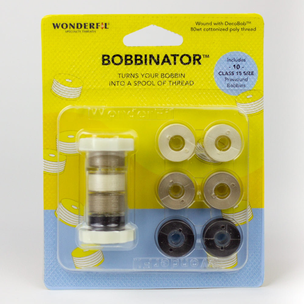 Bobbinator - Bobbins Thread Size Class 15 WonderFil Online UK