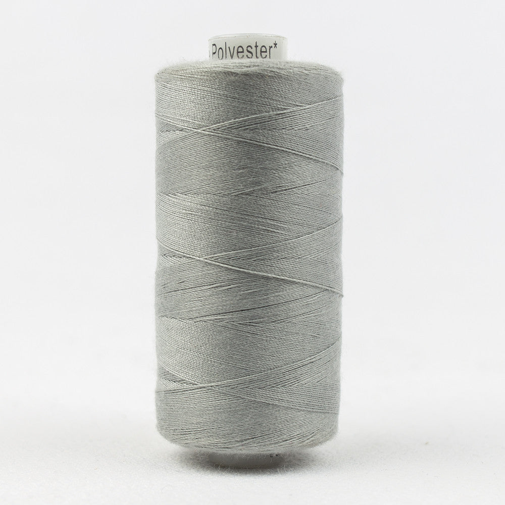 DS120 - Designer‚Ñ¢ 40wt All purpose  Polyester Silver Grey Thread WonderFil