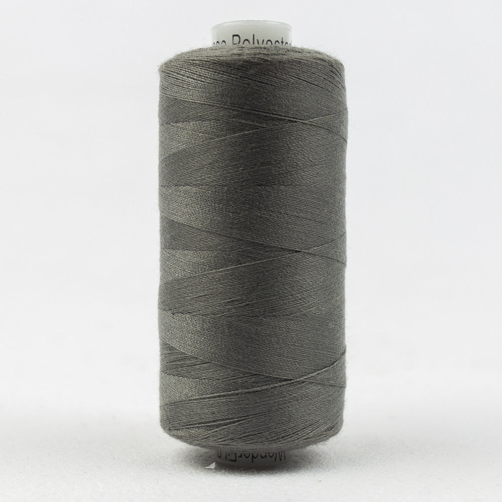 DS131 - Designer‚Ñ¢ 40wt All purpose  Polyester Ironside Grey Thread WonderFil