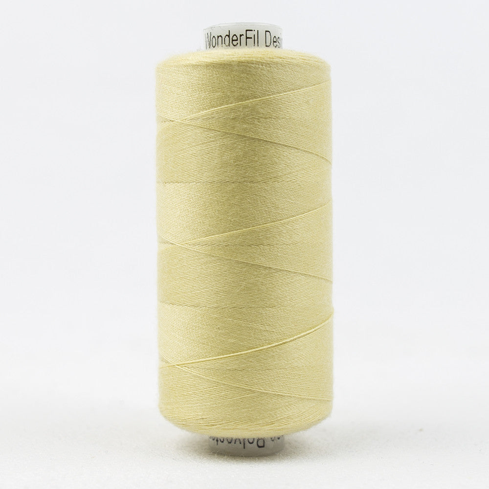 DS161 - Designer‚Ñ¢ 40wt All purpose  Polyester Pale Goldenrod Thread WonderFil