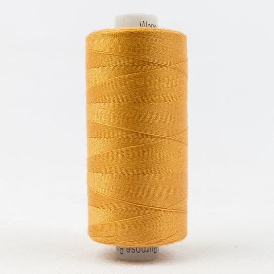 DS184 - 40wt Designer‚Ñ¢ All purpose Polyester Carrot Orange Thread WonderFil