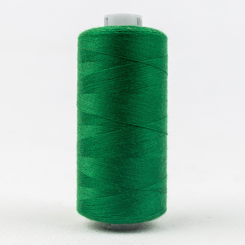 DS201 - 40wt Designer‚Ñ¢ All purpose Polyester Green Thread WonderFil