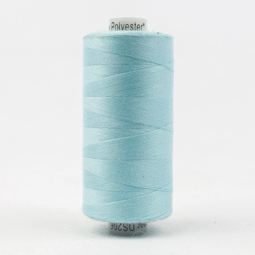 DS206 - 40wt Designer‚Ñ¢ All purpose Polyester Pale Turquoise Thread WonderFil