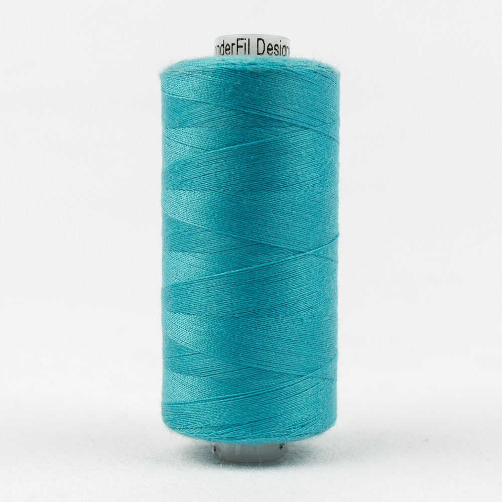 DS209 - 40wt Designer‚Ñ¢ All purpose Polyester Medium Turquoise Thread WonderFil